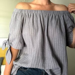 off the shoulder top